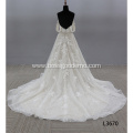 2 In 1 Strapless Backless Vintage Vestido De Noiva off the shoulder wedding dress mermaid with detachable train